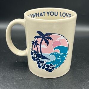 Life Is Good Big Waves Mug